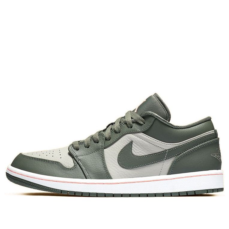 Air Jordan 1 Low 'Military Green'  553558-121 Signature Shoe